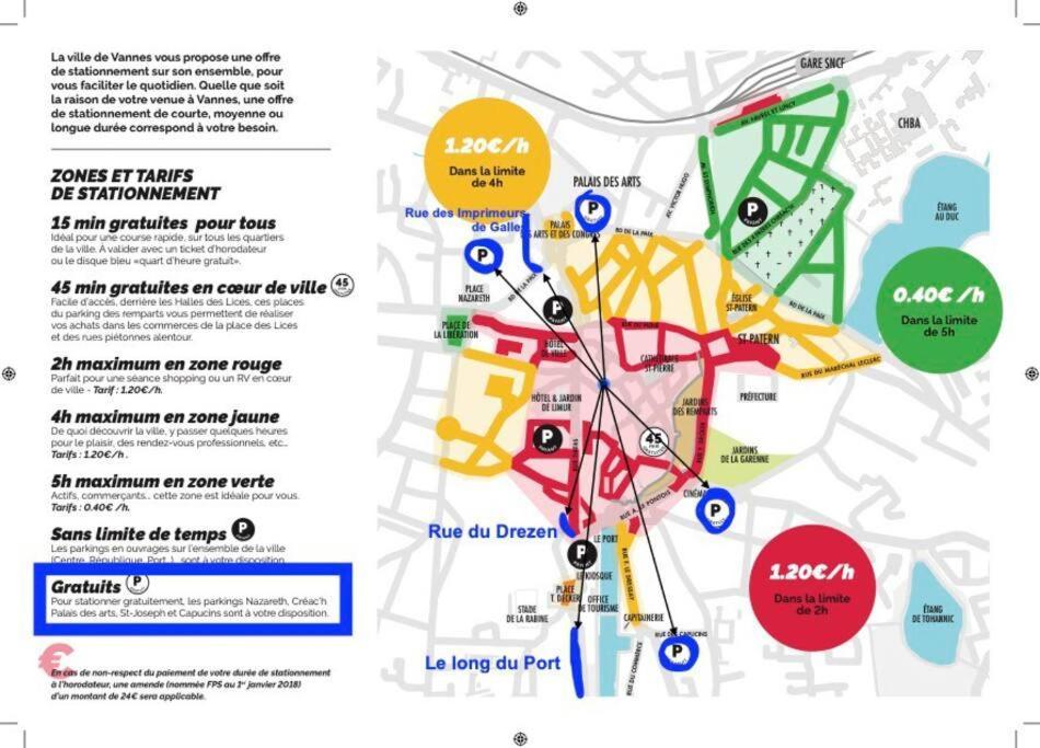 Appartement De Charme Intramuros Vannes Ngoại thất bức ảnh